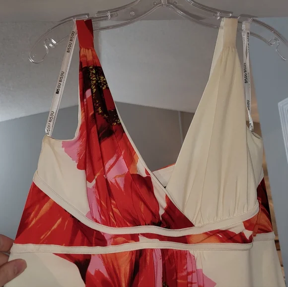 BISOU BISOU foral dress size 10 - Picture 2 of 5